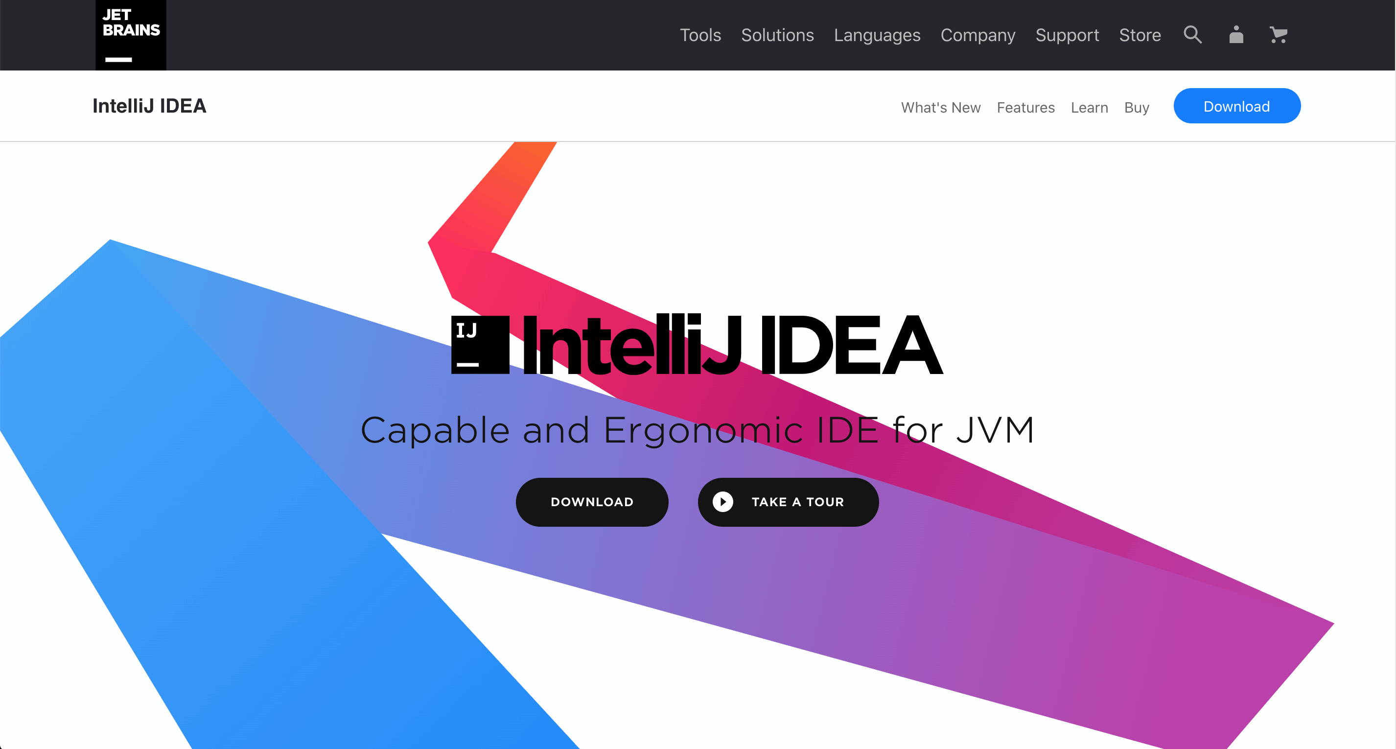 IntelliJ official website