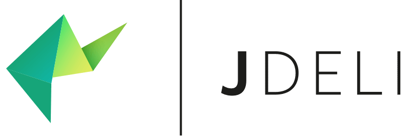 jdeli logo
